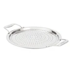 All-clad Accessory, Stainless Steel Strain & Splatter 10.5-INCH, Silver. Fixed Price $107.20.